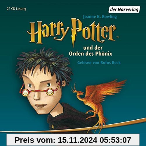 Harry Potter und der Orden des Phönix (Harry Potter, gelesen von Rufus Beck, Band 5)