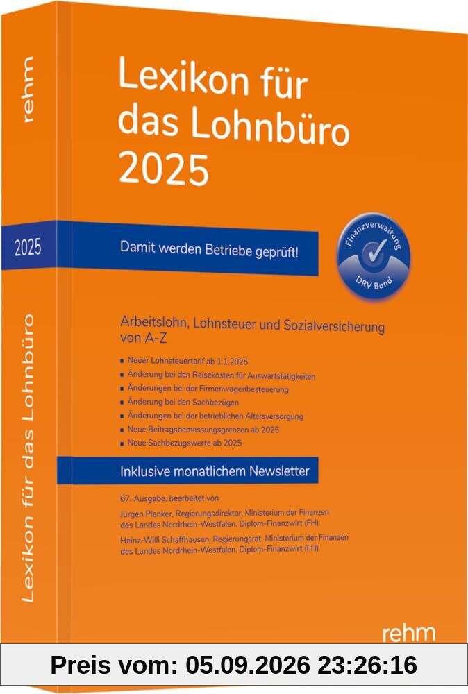 Lexikon für das Lohnbüro 2025