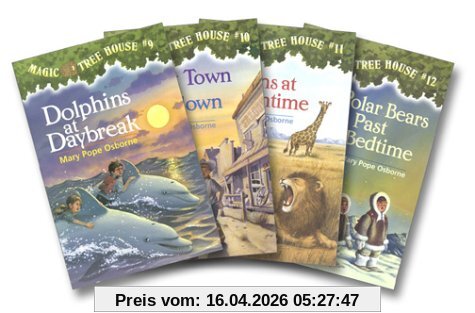 Magic Tree House Volumes 9-12 Boxed Set: Books 9-12 (Magic Tree House Collection)