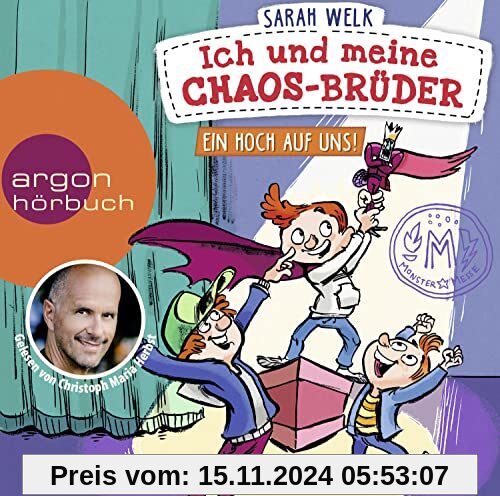 Ich und meine Chaos-Brüder - Ein Hoch auf uns!: Lesung. Ungekürzte Ausgabe