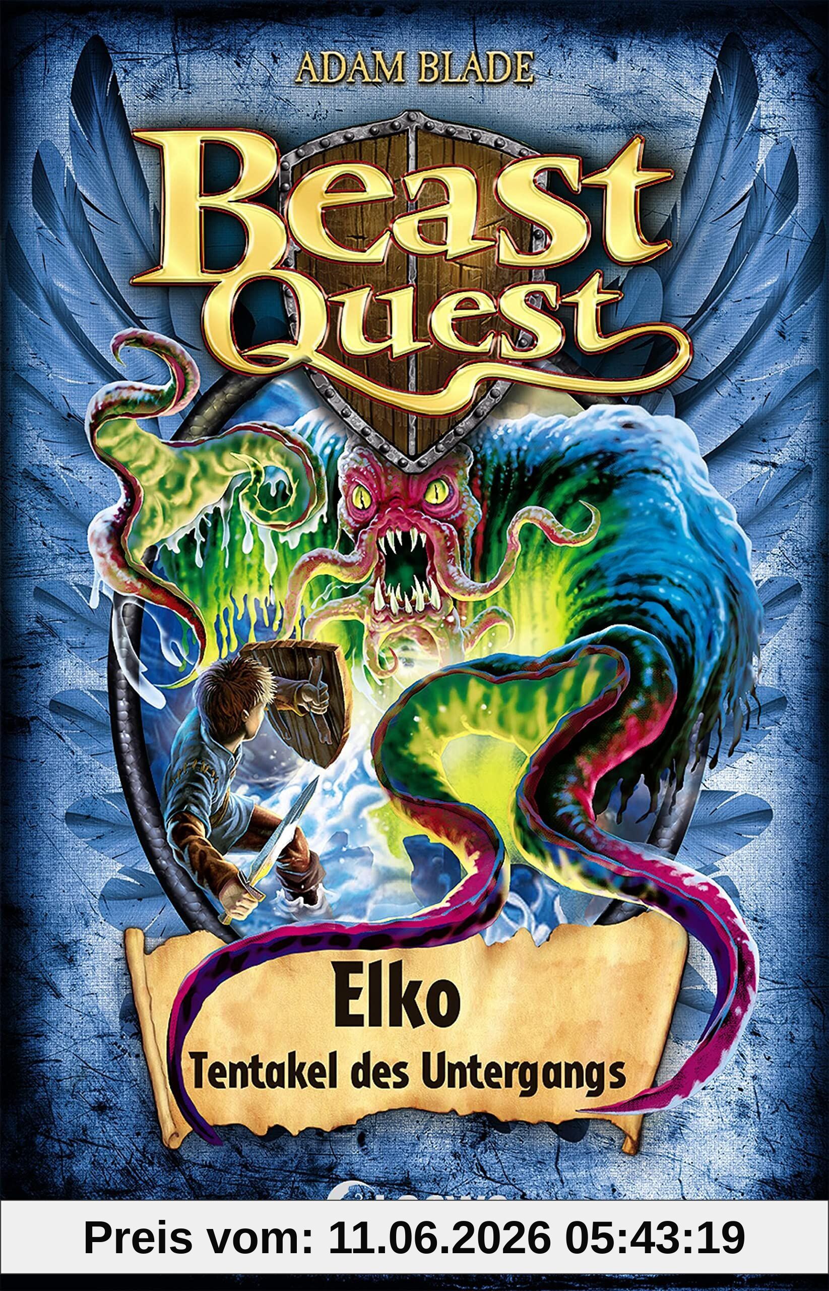 Beast Quest (Band 61) - Elko, Tentakel des Untergangs
