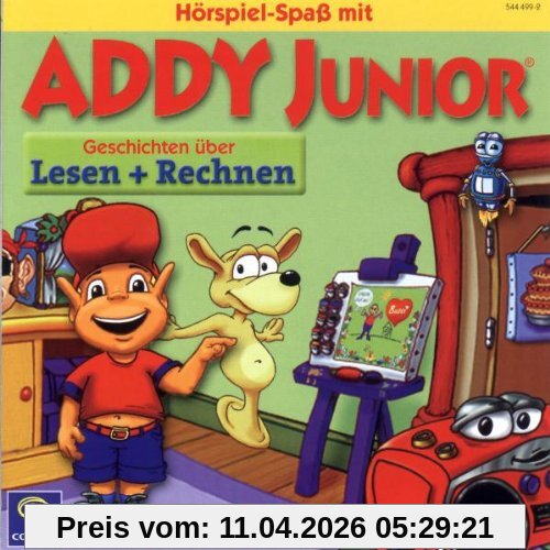 Addy Junior, Audio-CDs, Geschichten über Lesen & Rechnen, 1 Audio-CD