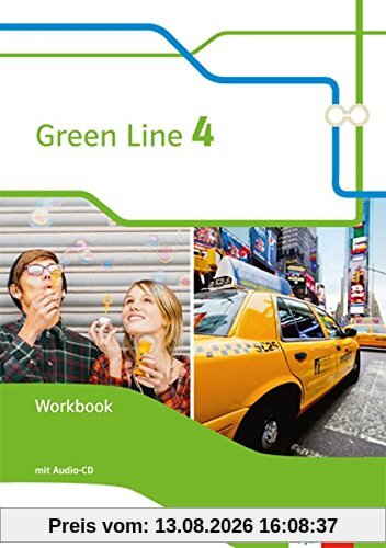 Green Line 4: Workbook mit Audio-CD Klasse 8 (Green Line. Bundesausgabe ab 2014)