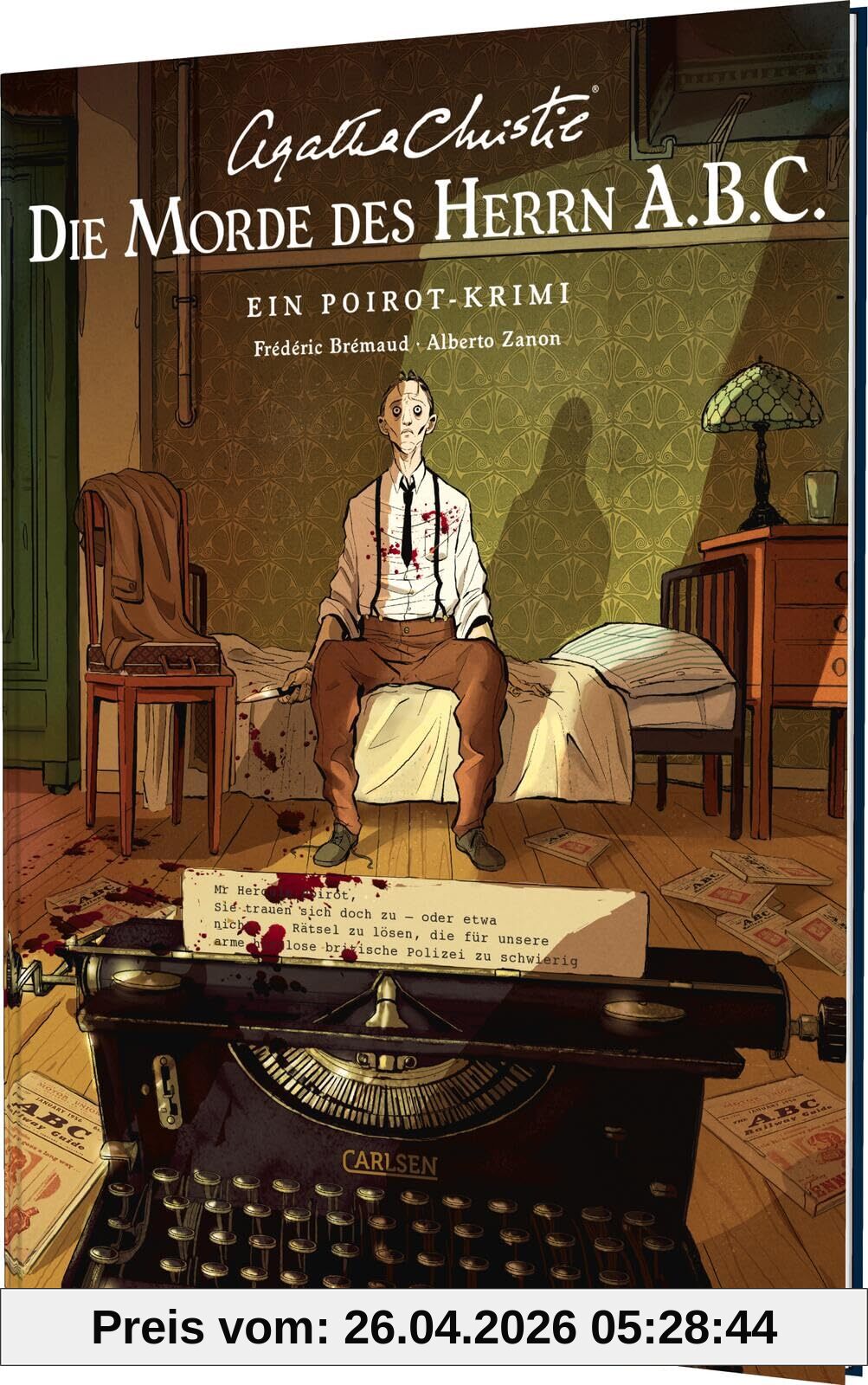Agatha Christie Classics: Die Morde des Herrn ABC: Spannende Comic-Adaption: Poirot ermittelt in Agatha Christies „Die Morde des Herrn ABC