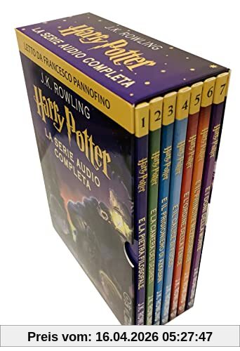 Harry Potter. La serie audio completa letta da Francesco Pannofino. Audiolibro. 11 CD Audio formato MP3 (Audiolibri)