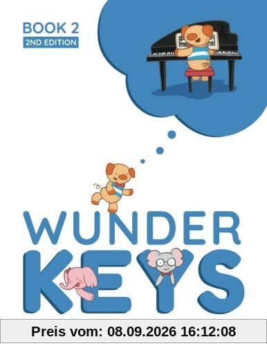WunderKeys Piano For Preschoolers: Book 2, 2nd Edition