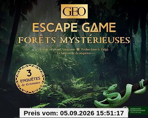 Escape Game GEO : Forêts Mystérieuses