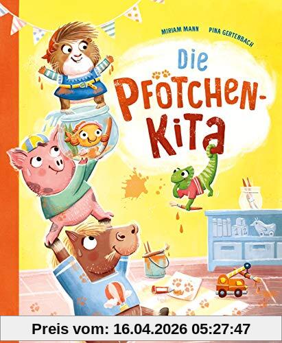 Die Pfötchen-Kita: Ein Vorlesebuch für Kinder ab 3 mit kurzen Kindergartengeschichten