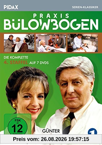 Praxis Bülowbogen, Staffel 4 / Weitere 20 Folgen der Kultserie mit Günter Pfitzmann (Pidax Serien-Klassiker) [7 DVDs]