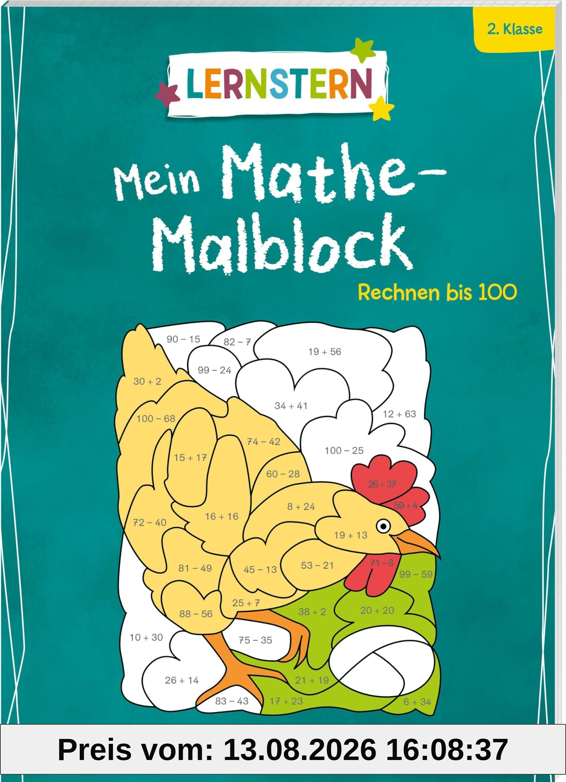 LERNSTERN. Mein Mathe-Malblock. Rechnen bis 100