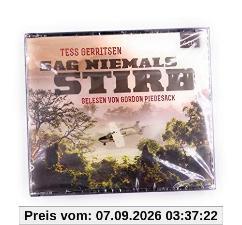 Sag niemals stirb - Hörbuch auf vier CDs.
