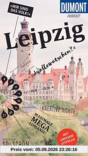 DuMont direkt Reiseführer Leipzig: Mit großem Cityplan