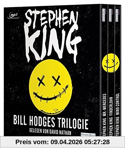 Bill-Hodges-Trilogie: Mr. Mercedes - Finderlohn - Mind Control