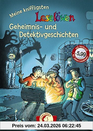 Leselöwen - Das Original: Meine kniffligsten Leselöwen-Geheimnis- und Detektivgeschichten: Jubiläumsausgabe mit Hörbuch-CD