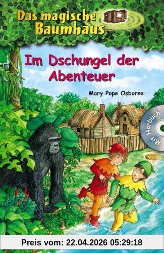 Im Dschungel der Abenteuer: Mit Hörbuch CD Den Gorillas auf der Spur
