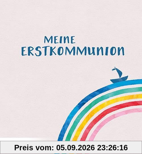Meine Erstkommunion Erinnerungsalbum Boot