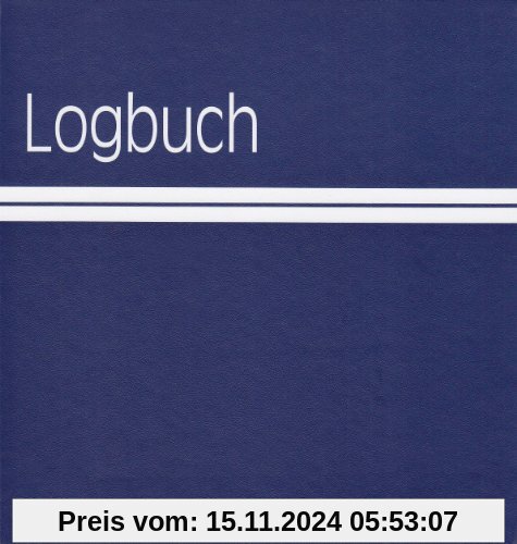 Logbuch: Rubriken zum Eintragen der Angaben über Wind, Seegang, Wetter, Kurs- und Segelführung, Logstand und Seemeilen