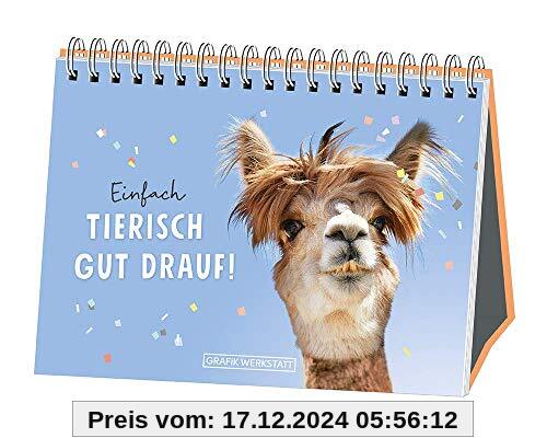 Einfach tierisch gut drauf!: Spiralbuch