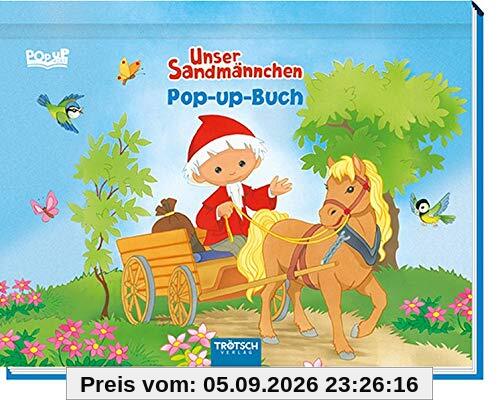 Mini-Pop-Up-Buch Unser Sandmännchen: 10 Seiten