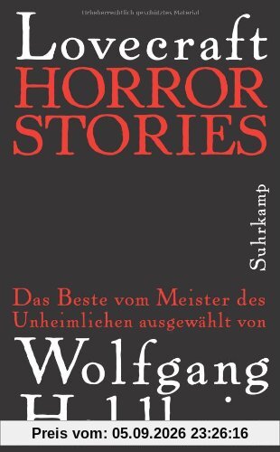 Horror Stories (suhrkamp taschenbuch)