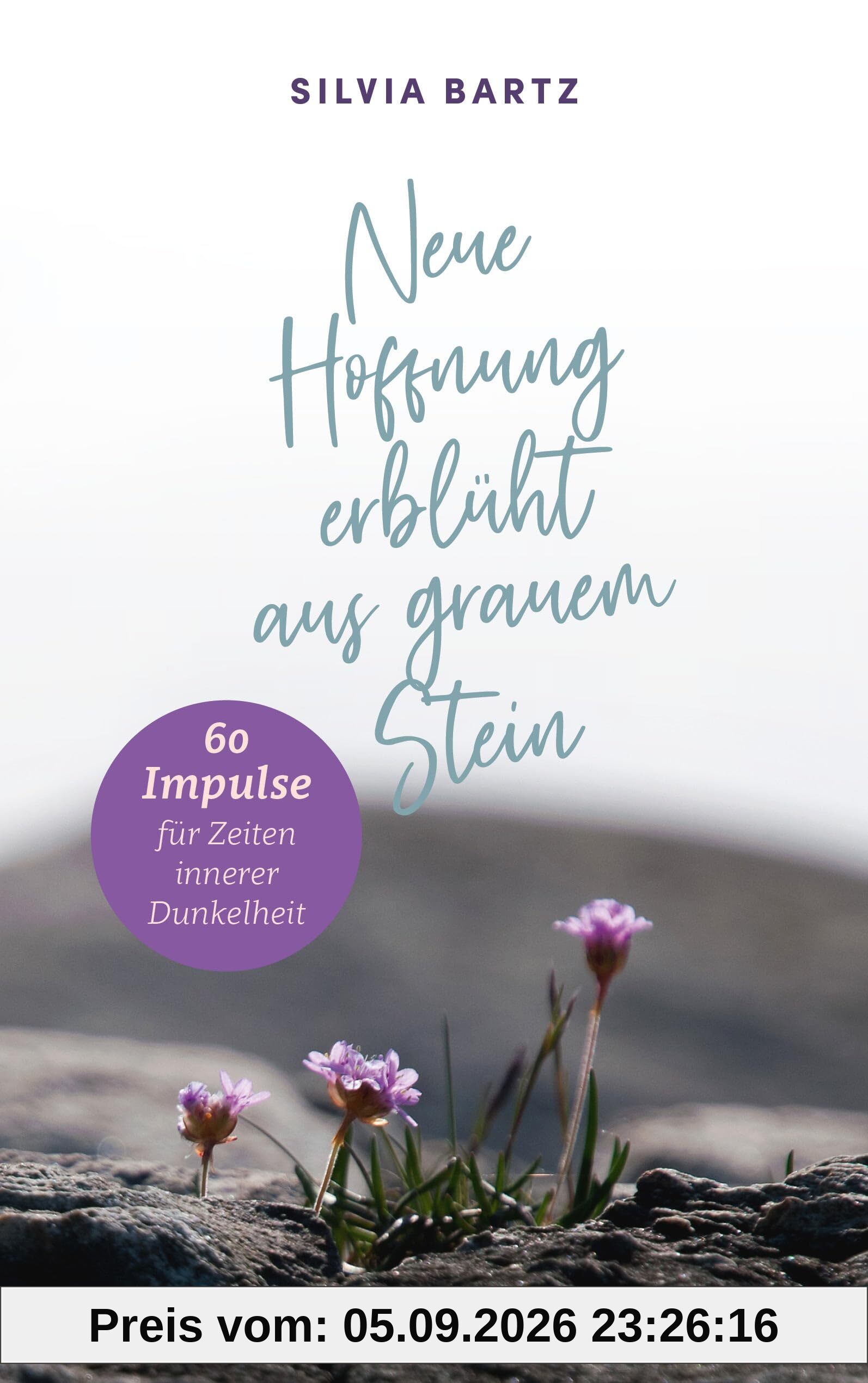 Neue Hoffnung erblüht aus grauem Stein: 60 Impulse für Zeiten innerer Dunkelheit