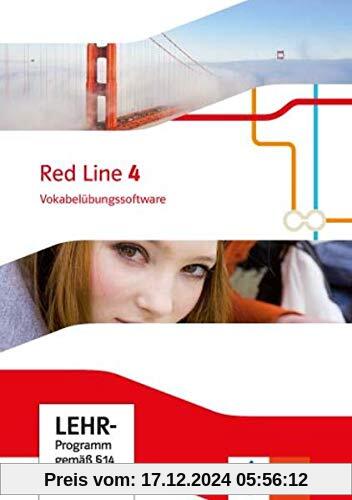 Red Line 4: Vokabelübungssoftware Klasse 8 (Red Line. Ausgabe ab 2014)