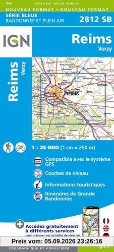 Reims.Verzy 1:25 000