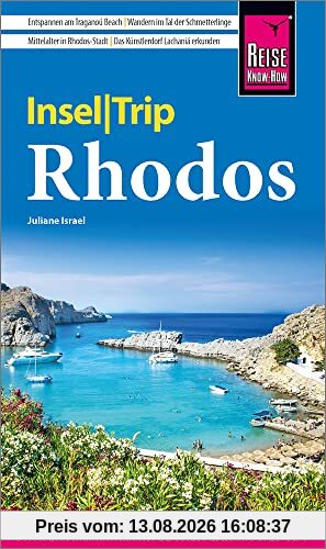 Reise Know-How InselTrip Rhodos: Reiseführer mit Insel-Faltplan und kostenloser Web-App
