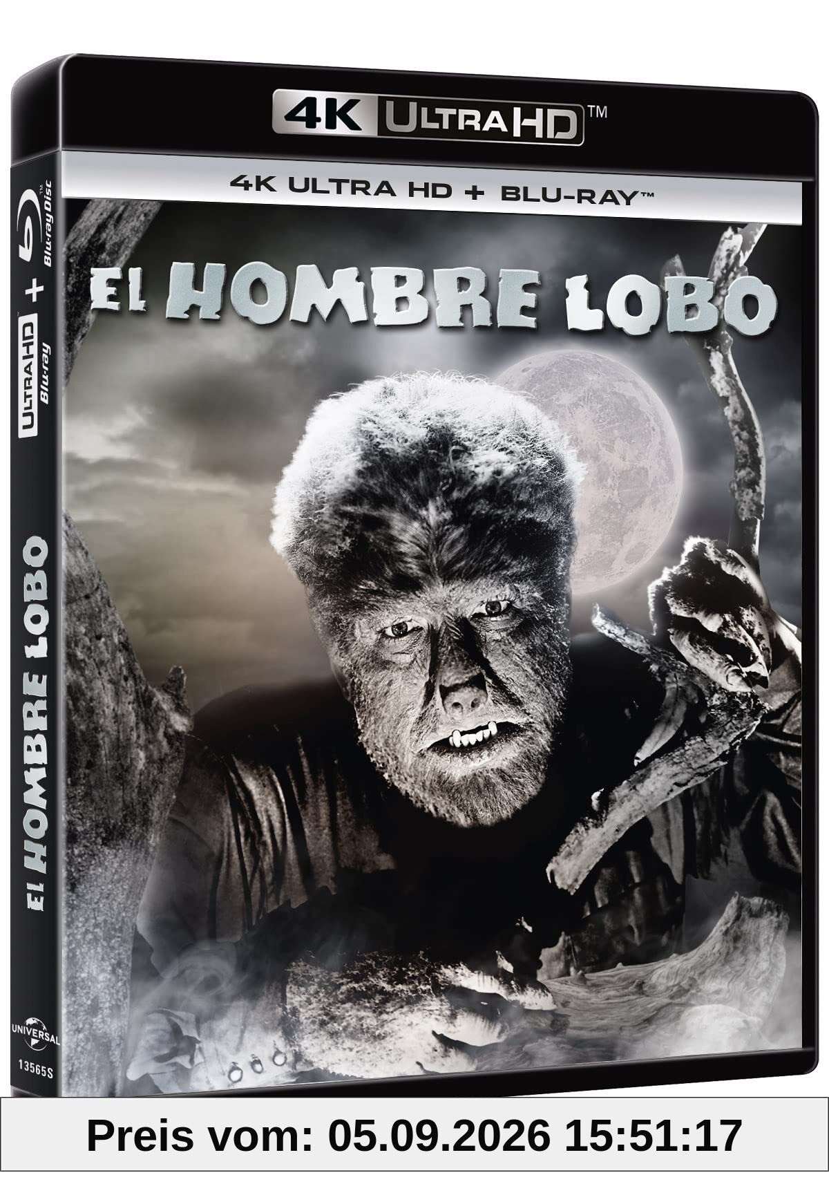 El Hombre Lobo (4K UHD+BD) - BD