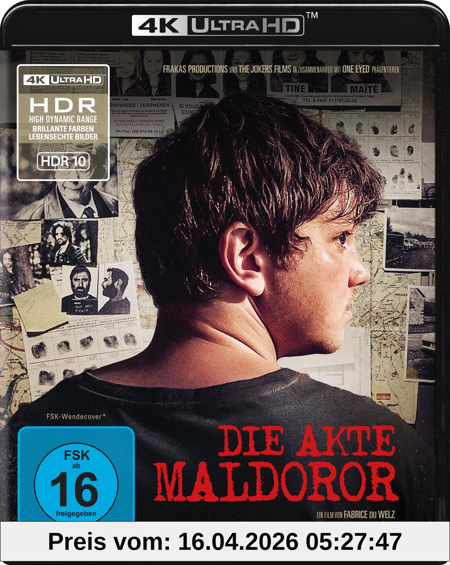 Die Akte Maldoror (4K Ultra HD) [Blu-ray]