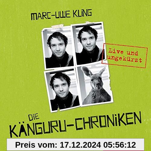 Die Känguru-Chroniken (Känguru 1): Live und ungekürzt: 4 CDs