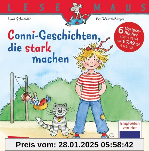 LESEMAUS Sonderbände: Conni-Geschichten, die stark machen: Sechs Vorlesegeschichten in einem Band