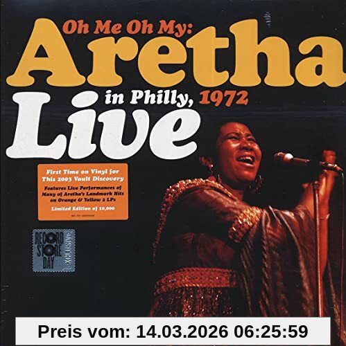 Aretha Franklin Oh Me Oh My, .. -Rsd-