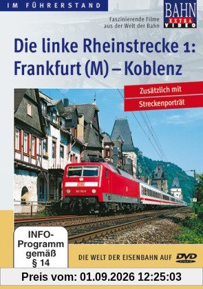 DVD Die linke Rheinstrecke, Teil 1