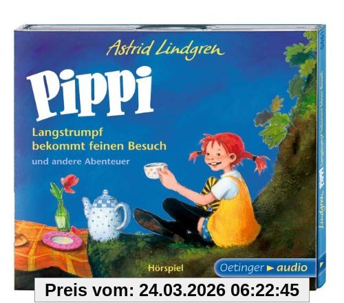 Pippi Langstrumpf bekommt feinen Besuch und andere Abenteuer (CD): Hörspiel