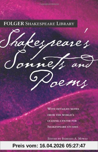Shakespeare's Sonnets & Poems (Folger Shakespeare Library)