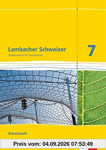 Lambacher Schweizer - Ausgabe für Rheinland-Pfalz 2012 / Arbeitsheft 7. Schuljahr
