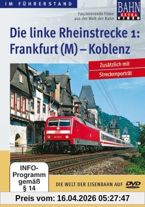 DVD Die linke Rheinstrecke, Teil 1
