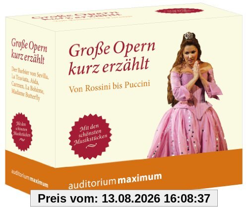 Große Oper kurz erzählt: Von Rossini bis Pucchini