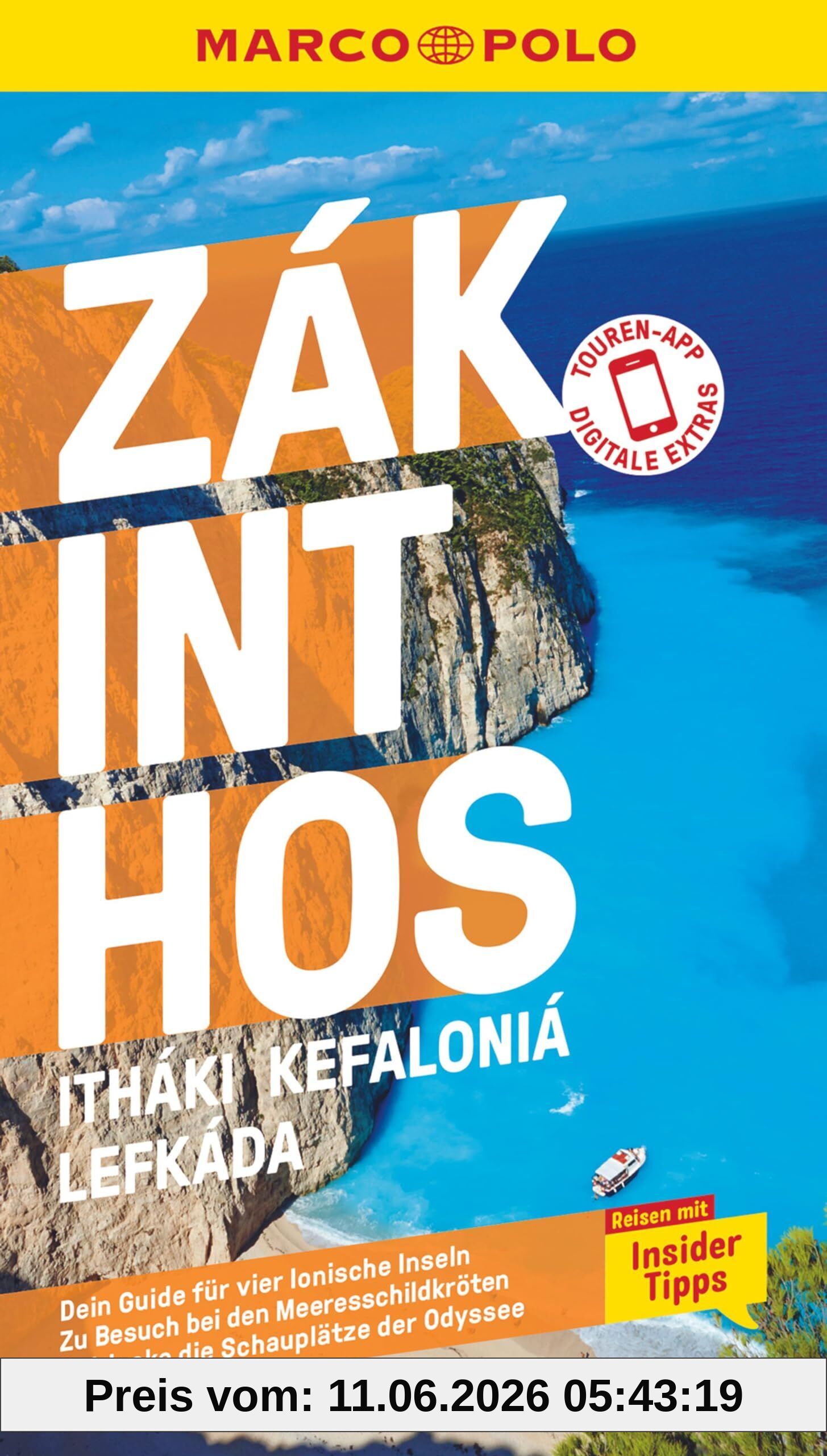 MARCO POLO Reiseführer Zákinthos, Itháki, Kefalloniá, Léfkas