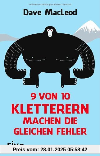 9 von 10 Kletterern machen die gleichen Fehler