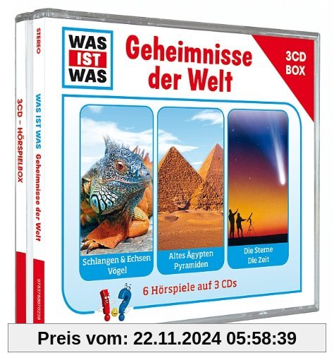 Was Ist Was 3-CD Hörspielbox Vol.3 - Geheimnisse der Welt