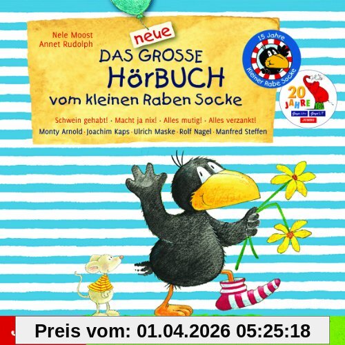 Das neue große Hörbuch vom kleinen Raben Socke