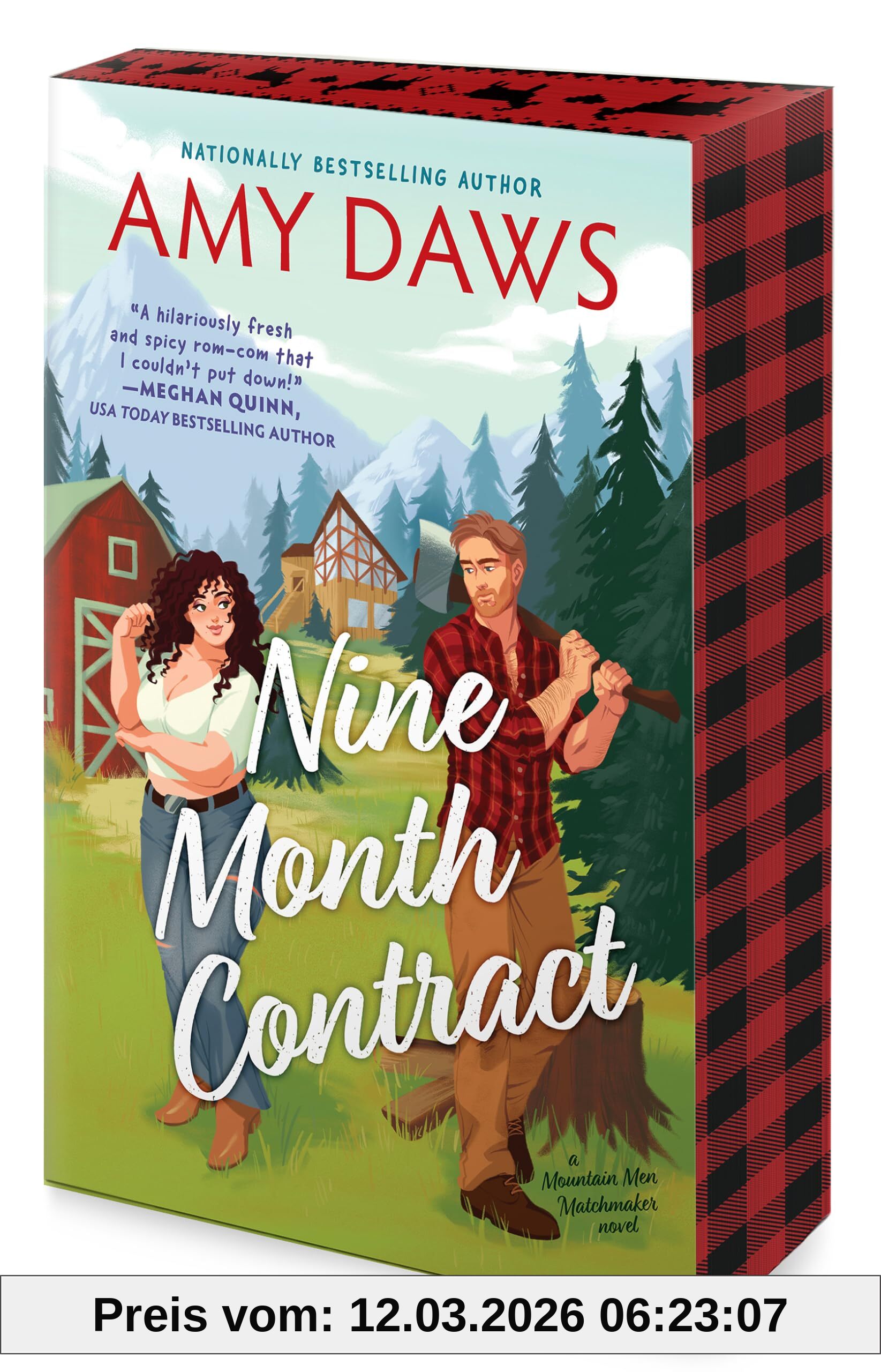 Amy Daws Nine Month Contract, A Hilarious Farming Rom-Com Of A Grumpy Mountain Man And The Surrogate For His Child