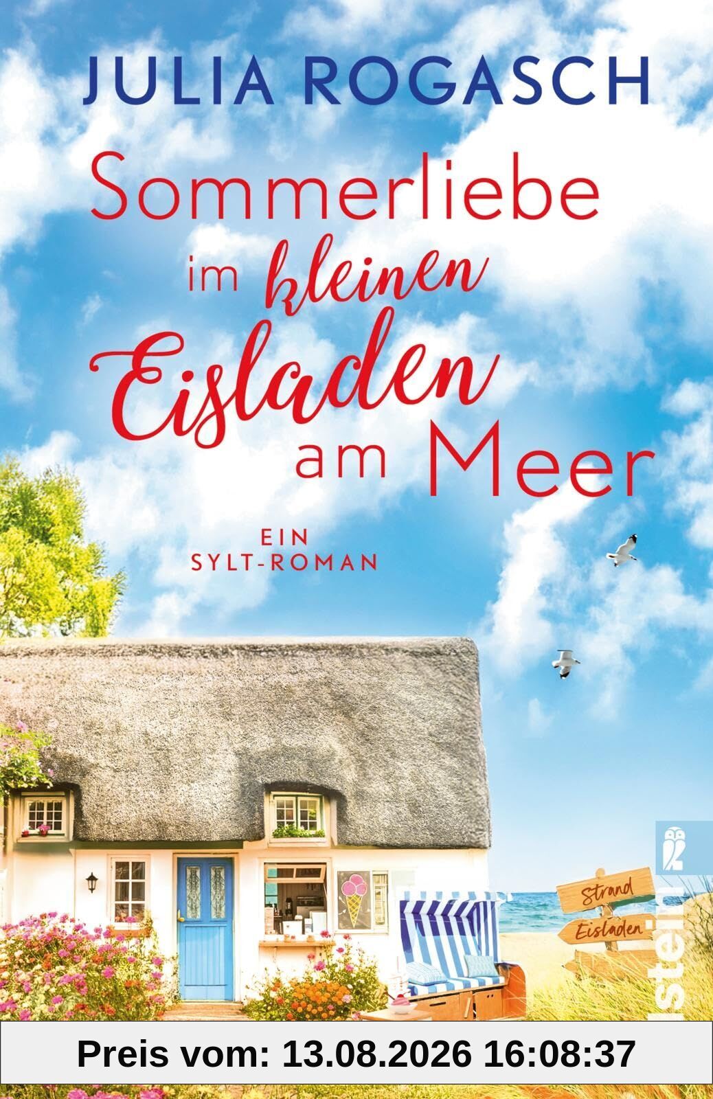 Sommerliebe im kleinen Eisladen am Meer