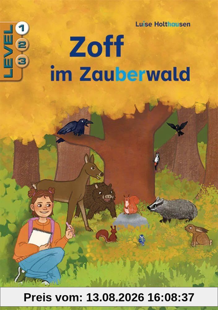 Zoff im Zauberwald / Level 1: Schulausgabe (Lesen lernen mit der Silbenhilfe)
