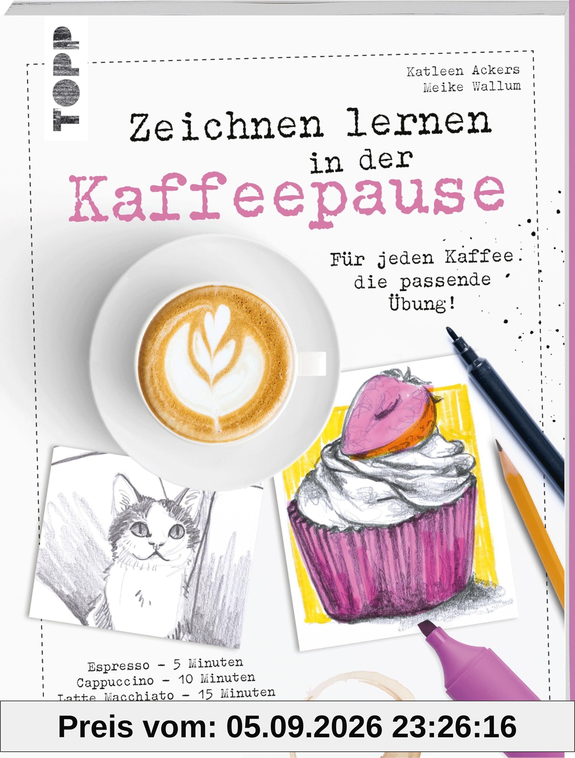 Zeichnen lernen in der Kaffeepause