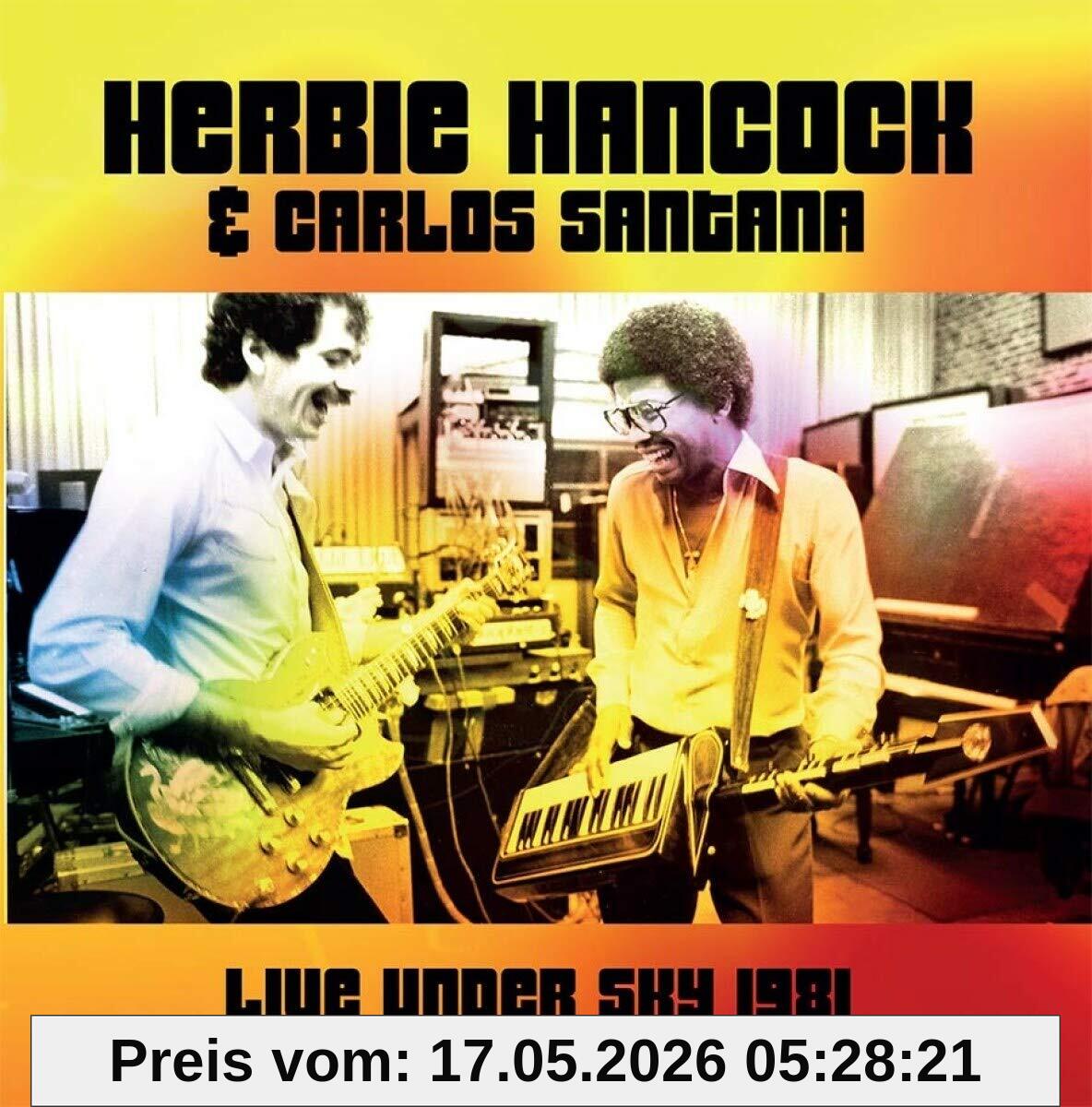 Hancock, Herbie & Santana, Carlos Live Under The Sky '81 (Gtf.180 Gr.Black 2-Lp) [Vinyl Lp]