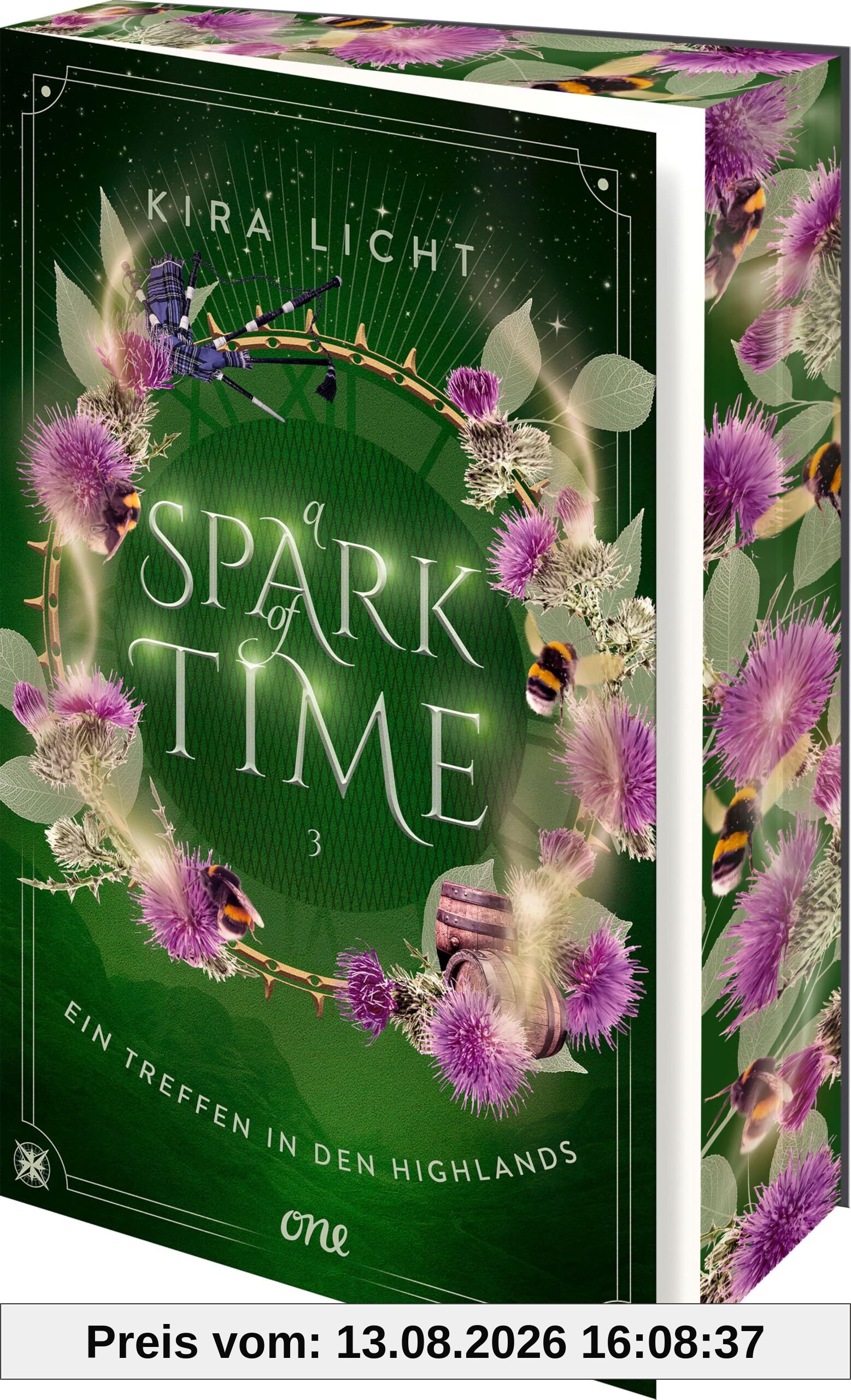 A Spark of Time - Ein Treffen in den Highlands: Der langersehnte dritte Band der Romantasy-Reihe: Zeitreise & Gefühlschaos vor schottischer Kulisse ab 14 (A Spark of Time-Reihe, Band 3)