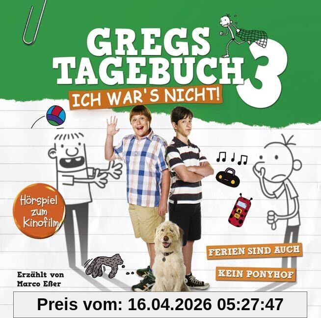 Gregs Film-Tagebuch 3 - Ich war's nicht!